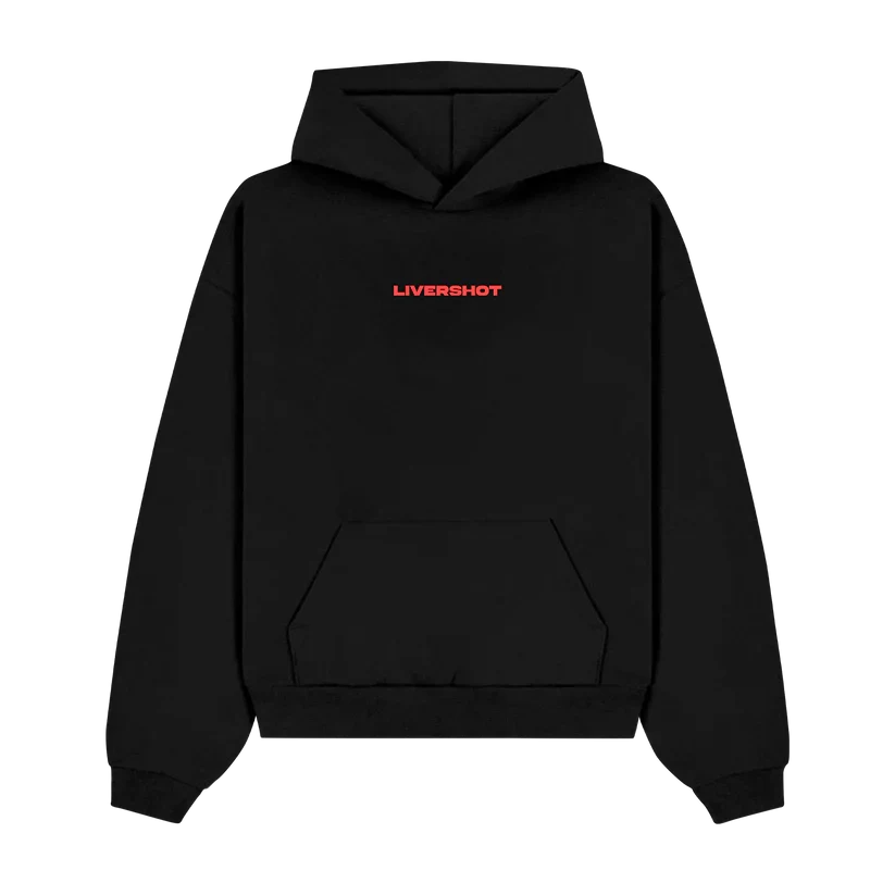 KAVKAZ oversized hoodie black