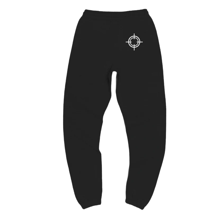 LIVERSHOT GERVONTA oversized track pants black