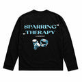 SPARRING THERAPY oversized longsleeve black